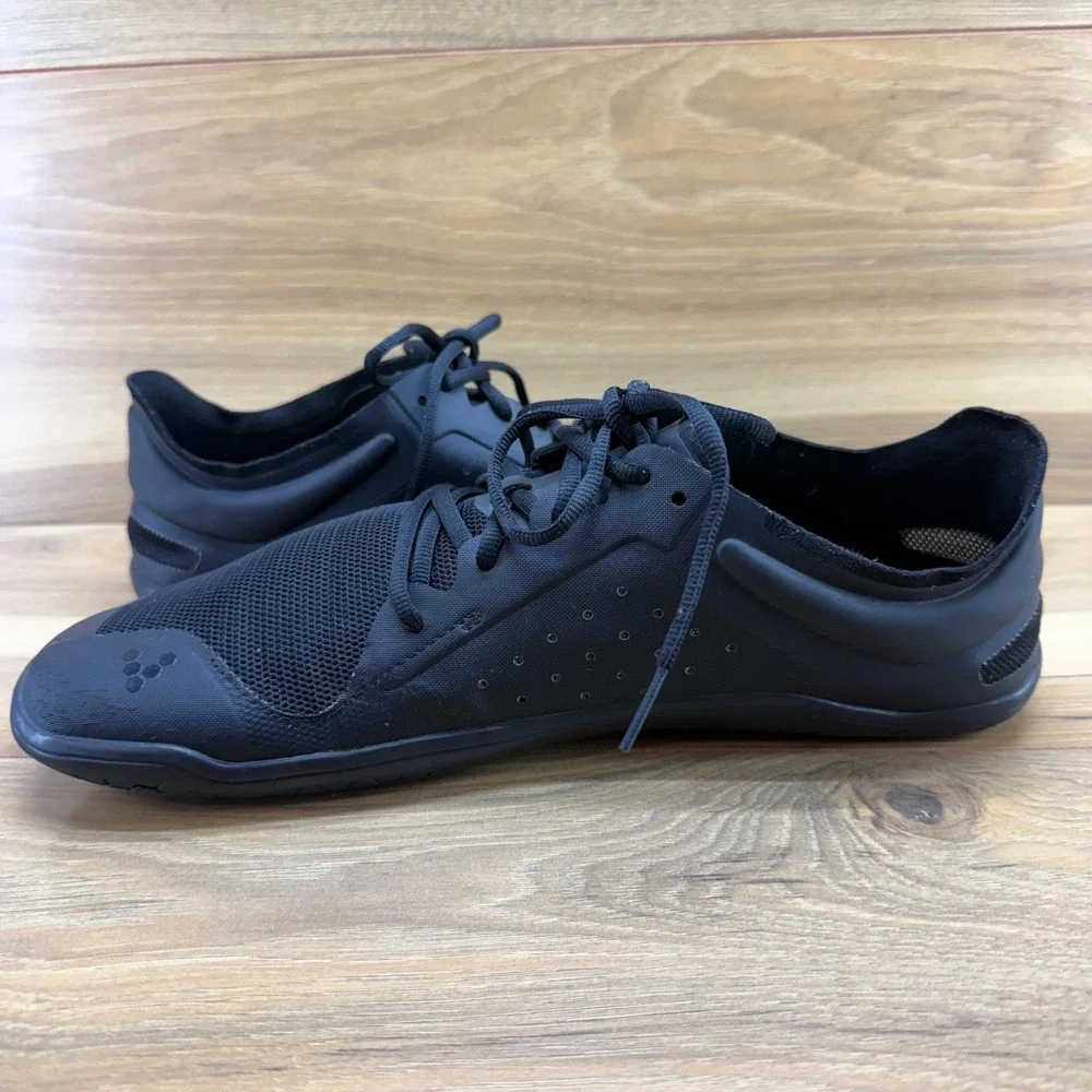 VIVOBAREFOOT Primus Lite III Black Sneakers Mens 11 EU 44 Running Training Walk